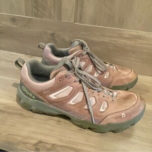 Oboz Sawtooth X Low B-Dry Women’s Hiking Shoes Slate SZ 10 Barely Worn